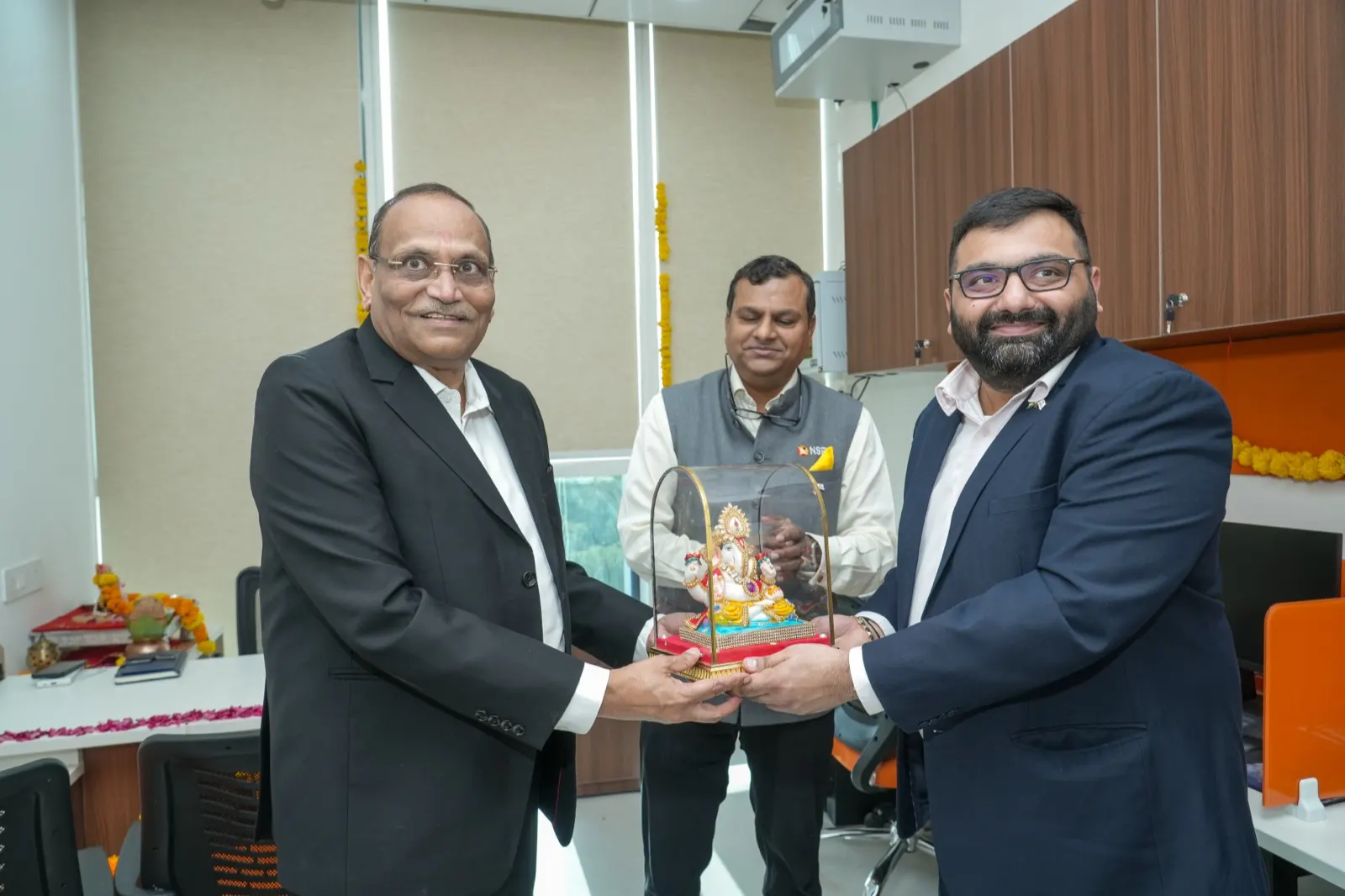 Memento presentation at the inauguration